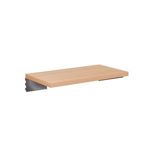 Sittbänk Peter 2-plats bok/gråmetallic