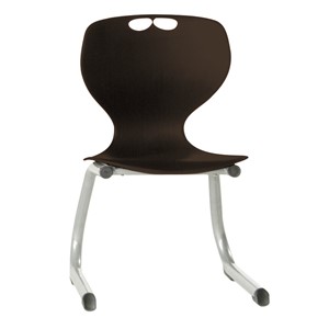 Stol Rio Z Mini plast, svart, 28 cm