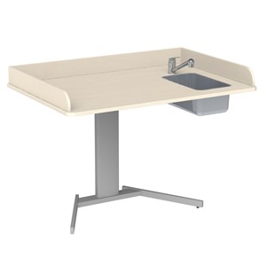 Stellebord Ergo 120 med vask 