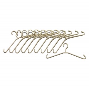 Kleshenger til Klesvogn Roller 10 stk., beige
