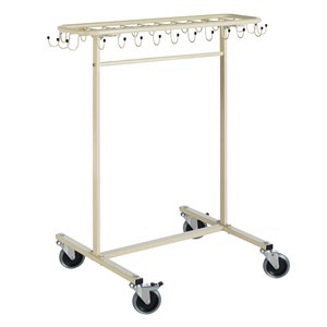 Klesvogn Roller Mini med 30 kroker, beige