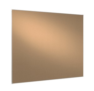 Tygtavla med aluram 60x90 cm, beige