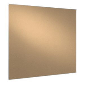 Tygtavla med aluram 90x120 cm, beige
