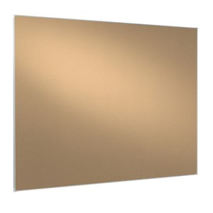 Tygtavla med aluram 150x120 cm, beige