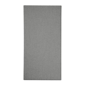Akustiktavla Edge Wall 50x100cm, grå