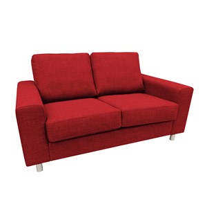 Sofa Paris 2 pl. rød linoso