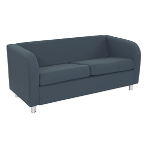 Sofa Kalle 2 pl., mørk grå linoso