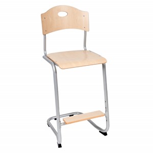 Elevstol Nike meier sh 65 cm, bjørk hpl