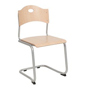 Elevstol Nike meier sh 45 cm, bjørk hpl