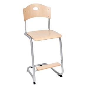 Elevstol Nike meier sh 60 cm, bjørk hpl