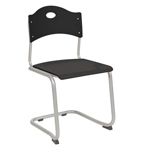 Elevstol Nike meier sh 44 cm, hpl svart