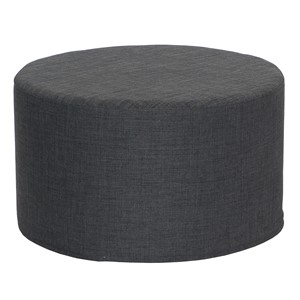 Sittemøbel Sextio Ø 60 x H 35 cm, mørk grå linoso