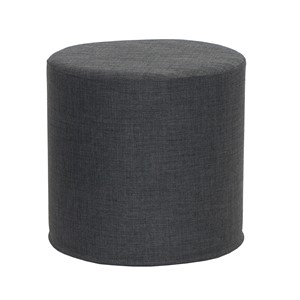 Sittmöbel Fyrtio Ø 40 x H 40 cm, mörkgrå linoso