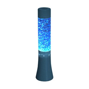 Lavalampe med glitter