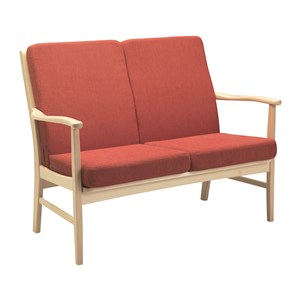 Sofa Well 2 pl., bjørk