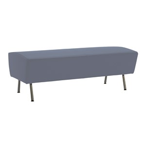 Sofaskammel Seppo rett 120 cm, blågrå
