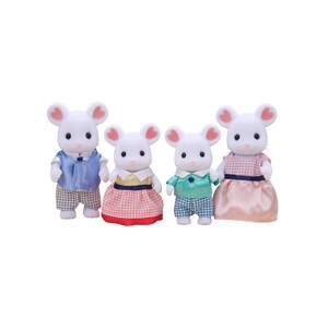 Sylvanian Familien Mus 4 forskjellige