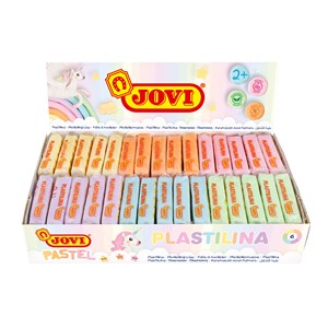Modelleire plastilina 1500 g pastellfarger 