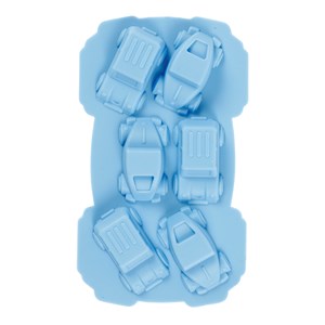Silikonform biler 6 forskjellige