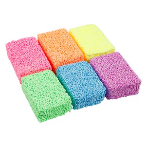 Softfoam modelleringsmasse 6 farger