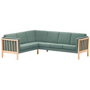 Sörbo hjørnesofa 6-pl, mint soro