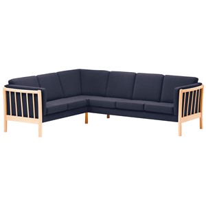 Sörbo hjørnesofa 6 pl., antrasitt soro