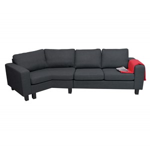 Sofa Ringo 4-pl sving ve, antrasitt soro