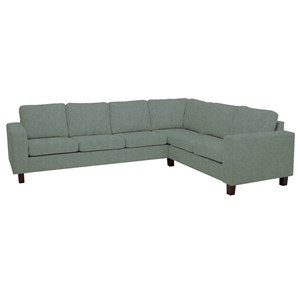 Hjørnesofa Ringo Høyre 3H2, mint soro