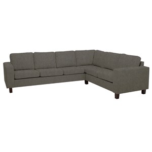 Hjørnesofa Ringo Høyre 3H2, grå soro