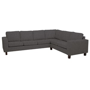 Hjørnesofa Ringo Right 3H2, antrasitt soro