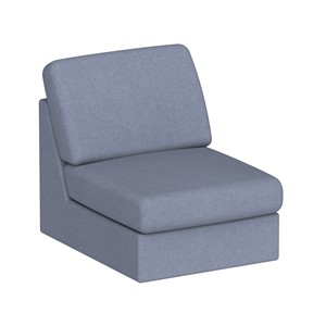 Modulsoffa Move 1-sits B.65 cm, blå soro