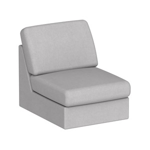 Modulsofa Move 1 pl. B.65 cm, lysegrå soro