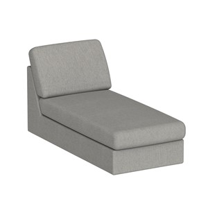 Modulsoffa Move Divan B.65 cm, grå soro