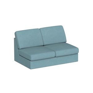 Modulsofa Move 2 pl. L.130 cm, turkis soro
