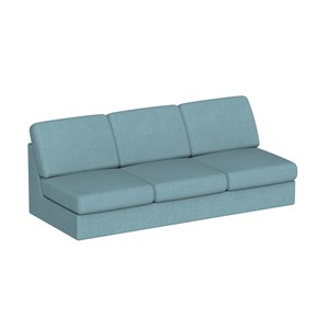 Modulsofa Move 3 pl. L.195 cm, turkis soro
