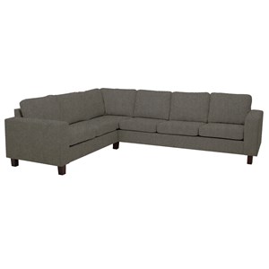 Hjørnesofa Ringo Venstre 2H3, grå soro