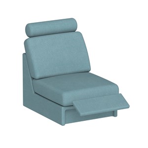 Modulsofa Move Recliner 1 pl. B65 cm, turkis soro