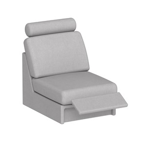Modulsofa Move Recliner 1 pl. B65 cm,lys grå soro