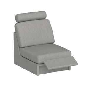Modulsoffa Move Recliner B.65 cm, grå soro