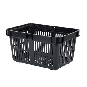 Handlekurv 20 liter, svart