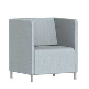 Lenestol Kur Lav H 85 cm, lyseblå