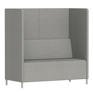 Sofa Kur Mellom 2 pl. H 140 cm, grå