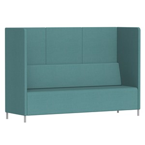 Sofa Kur Mellom 3 pl. H 140 cm, petrol