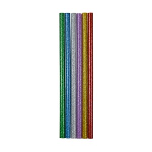 Limstenger glitter Ø 11 mm 6 stk.