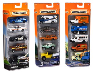 Metallbiler Matchbox 9 forskjellige 8 cm