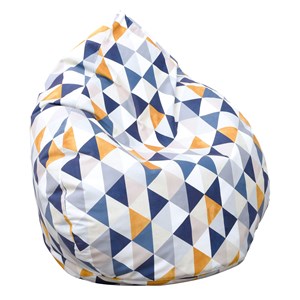 Sittesekk Trianglar Ø 60 x H 80 cm