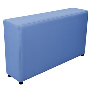 Sittemodul Blocks ryggstøtte lav 130x74cm, lyseblå