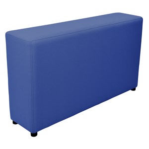 Sittemodul Blocks ryggstøtte lav 130x74 cm, blå