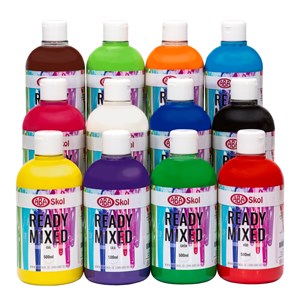 Ready Mixed ABA 12 farger x 500 ml 
