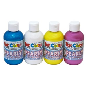 Ready Mixed 4 farger med perlemoreffekt 250 ml